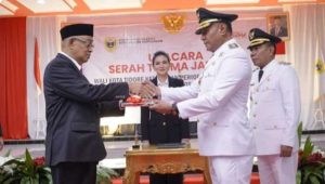 Gubernur Malut Hadiri Sertijab Wali Kota Tidore, Ajak Bersama Bangun Daerah