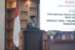 Bupati Ubaid Sampaikan Pidato Perdana, Beberkan Fokus Pembangunan Halmahera Timur
