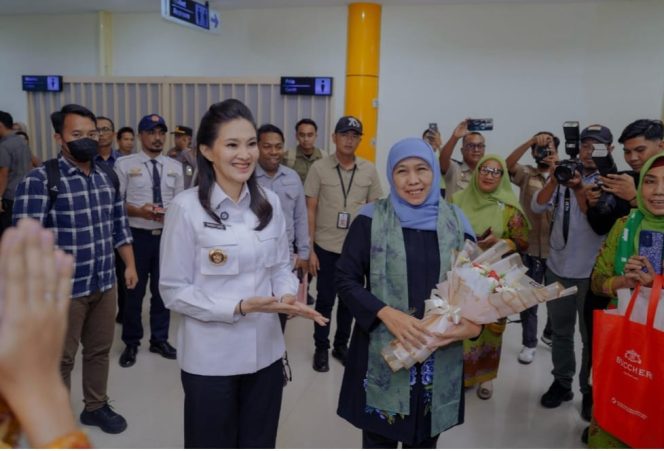 
 Eratkan Kerja Sama, Gubernur Khofifah Kunjungi Maluku Utara