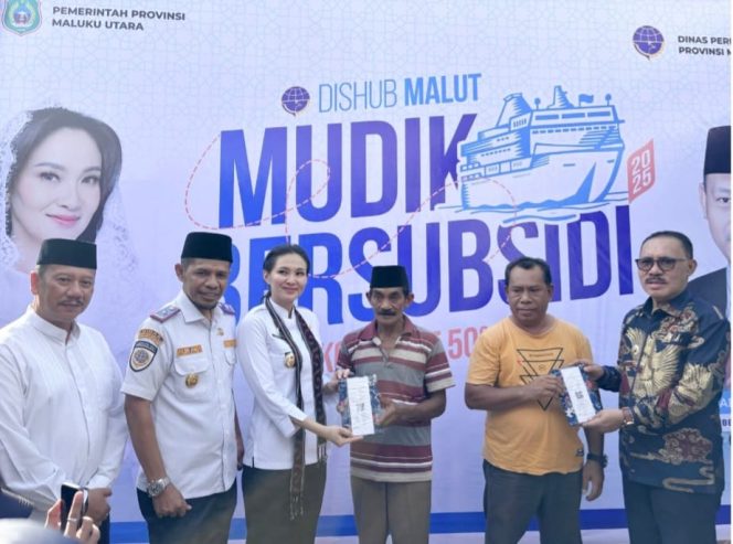 
  Gebrakan 100 Hari, Gubernur Malut Luncurkan Mudik Bersubsidi 50 Persen