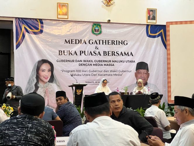 
 Gubernur Malut Ajak Media Perkuat Sinergi dalam Pembangunan