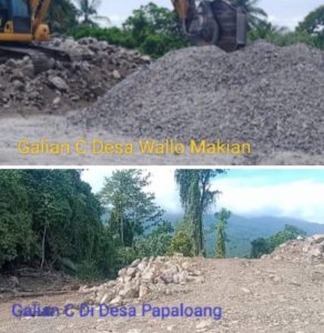 Marak Galian C dan AMP Ilegal di Halsel, DPMPTSP Diduga Bermain?