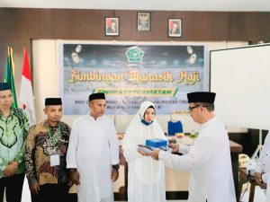 Manasik Haji Tingkat Kecamatan Resmi Dibuka di Haltim, 65 Calon Jamaah Siap Berangkat