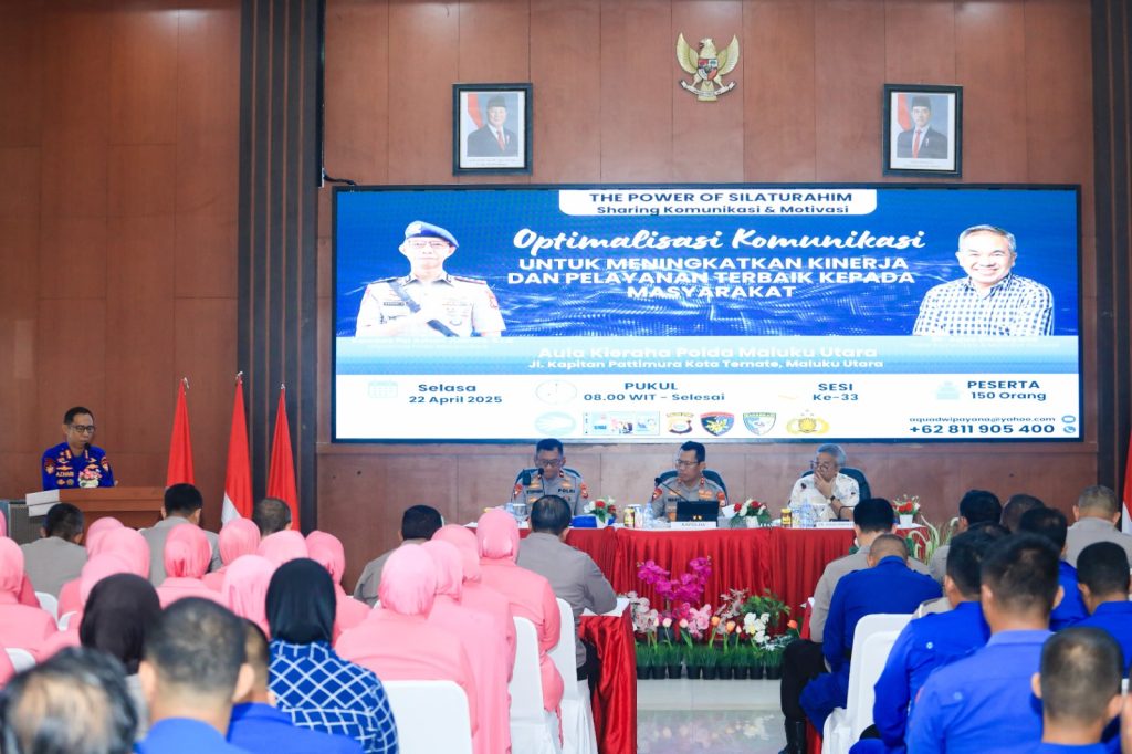 Kapolda Malut Gandeng Pakar Nasional Tingkatkan Komunikasi Personel