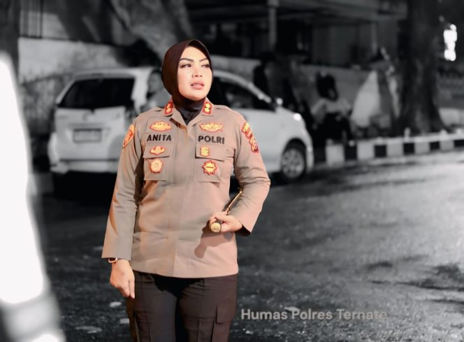 
 Kota Ternate, Kapolres Ternate AKBP Anita Ratna Yulianto/Humas Polres Ternate