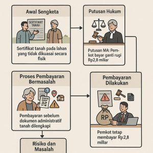 Mengabaikan Appraisal, Pemkot Ternate Tetap Membayar Lahan Landmark Rp 2,8 miliar