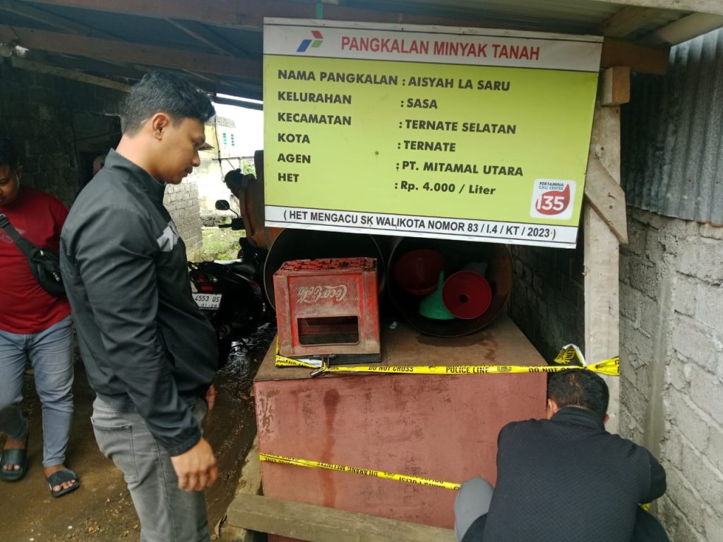 Polres Ternate Dalami Dugaan Penyalahgunaan Mitan Subsidi