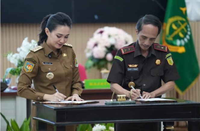 
 Gubernur Sherly Tjoanda Gaet Kejati Malut, Perkuat Tata Pemerintahan Bersih