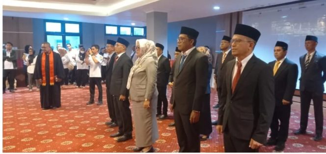 
 Pelantikan pejabat di Sofifi