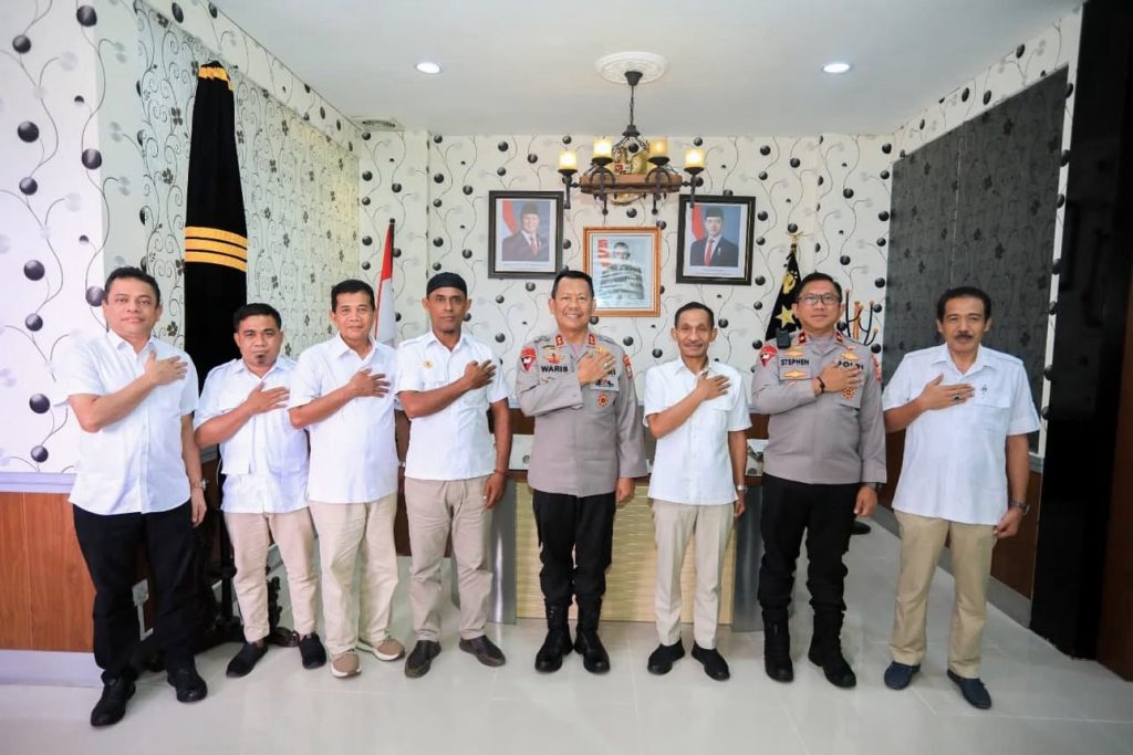 Gerindra Malut dan Polda Perkuat Sinergi Jaga Keamanan