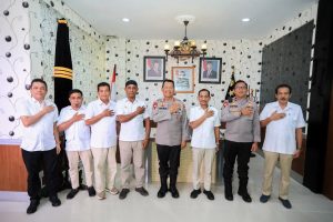 Gerindra Malut dan Polda Perkuat Sinergi Jaga Keamanan