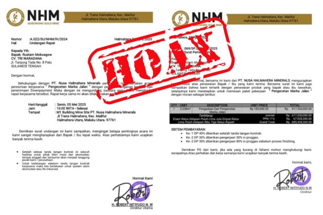 
 NHM Ingatkan Masyarakat Waspadai Modus Penipuan Berkedok Undangan Rapat