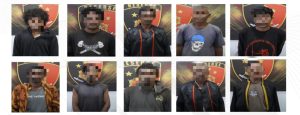 Polda Malut Tangkap 27 Orang Bawa Sajam di Aksi Tambang