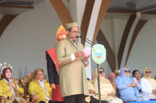 
 Haltim Rayakan HUT ke-22, Bupati Ubaid Tegaskan Kemajuan Pembangunan