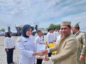 588 CPNS dan P3K Terima SK di HUT ke-22 Haltim