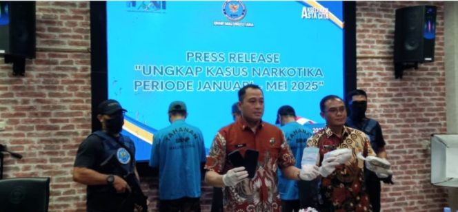 
 BNNP Malut Bongkar Jaringan Narkoba Lintas Provinsi