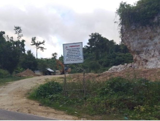 
 Proyek Irigasi Rp16,9 M Diduga Gunakan Batu Ilegal