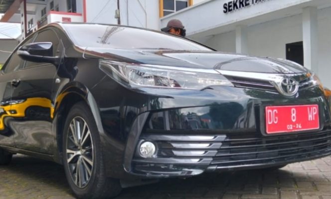 
 Mobil Dinas Pimpinan DPRD Ternate Nunggak Pajak, STNK Mati