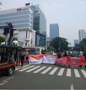 Desak KPK Periksa M. Tauhid Soleman, AMPHI Gelar Aksi Ketiga di Jakarta