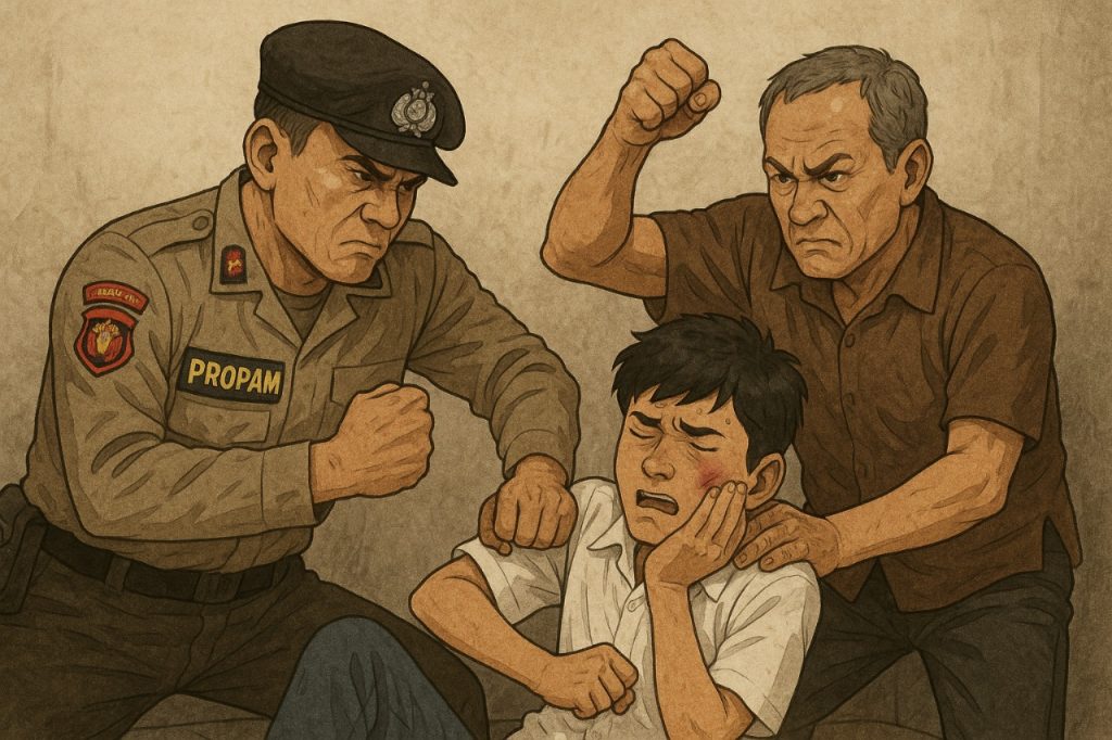 Anggota Propam Polda Malut Dilaporkan Terlibat Kekerasan Anak