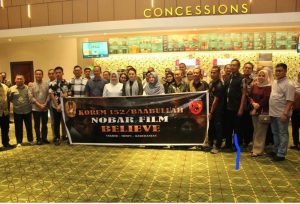 Pangdam Pattimura Nobar Film ‘Believe’ di Ternate