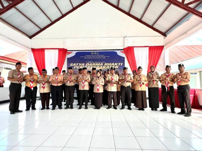 
 Pengukuhan Pramuka Pertama di LPKA Ternate, Bangun Karakter Anak Binaan