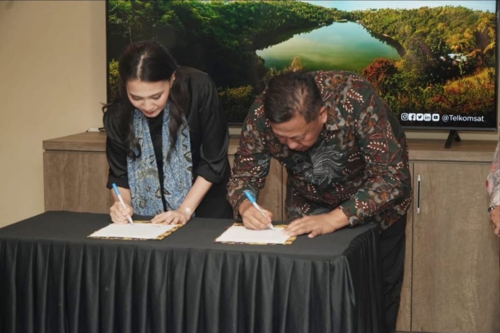 Malut-Telkomsat Teken MoU Percepat Konektivitas Digital