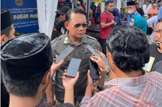  
Kepala Disperindag Malut, Yudhitya Wahab
