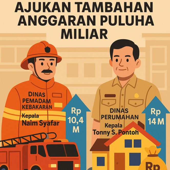 
 Dua OPD Kota Ternate Ajukan Tambahan Anggaran Puluhan Miliar