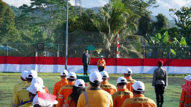 
 Tambang Emas Gosowong Rayakan HUT ke-80 RI dengan Upacara dan Hiburan Rakyat