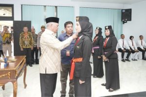 Diklat Paskibraka dan Pelantikan Duta Pancasila Kota Ternate Resmi Dimulai