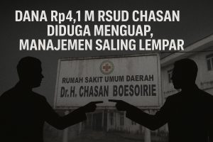 Dana Jasa Covid RSUD Chasan Rp4,1 M Hilang Arah, Direksi dan Bendahara Saling Lempar