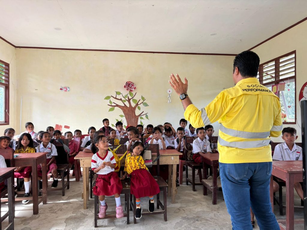 Siswa SDN Daru Antusias Belajar PHBS dan Tanggap Bencana