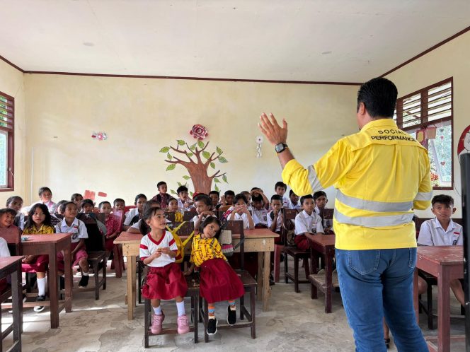 
 Siswa SDN Daru Antusias Belajar PHBS dan Tanggap Bencana