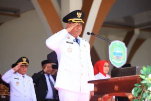 Harapan Bupati Ubaid: “Semangat Paskibraka Jadi Teladan Generasi Emas Halmahera Timur”