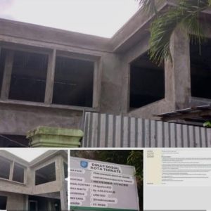 Gedung Dinsos Ternate Mangkrak, Pembangunan Masuk Tahun Keempat