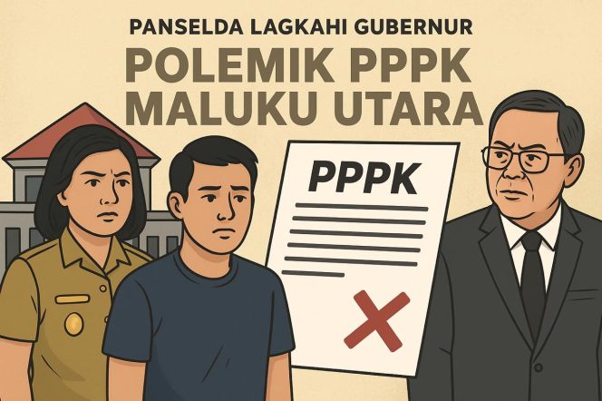 
 Panselda Diduga Langkahi Kewenangan Gubernur, Polemik PPPK Malut Kian Panas