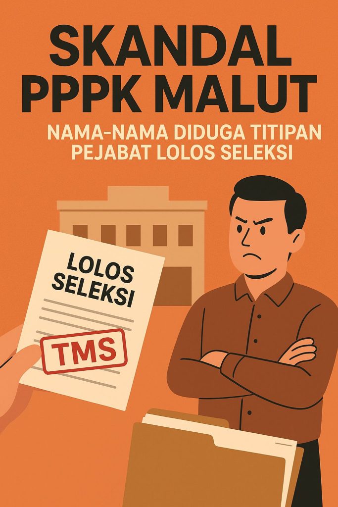 Skandal PPPK Pemprov Malut Kian Memanas: Peserta Titipan Pejabat Diduga Diloloskan