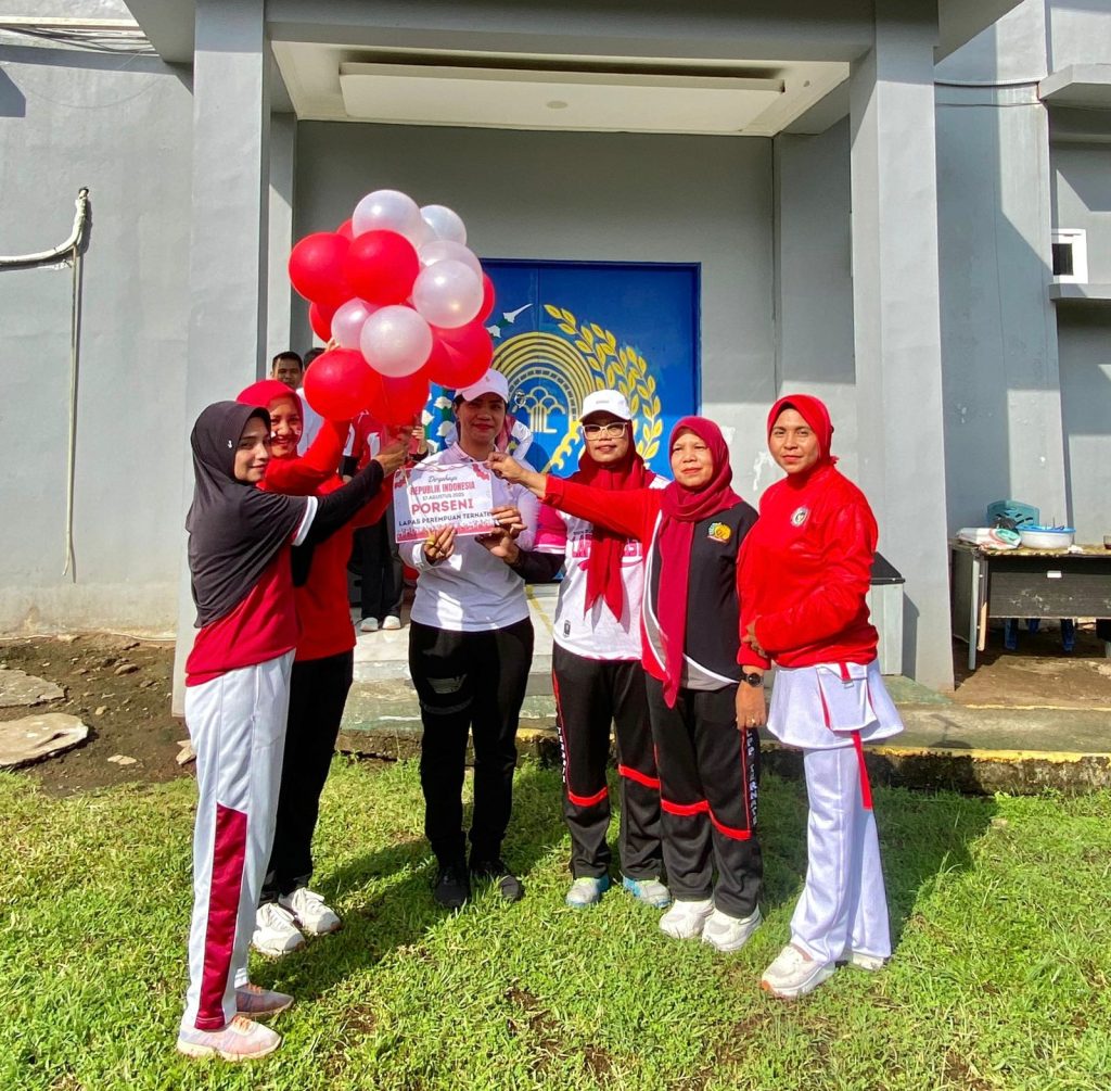 Sambut HUT ke-80 RI, Lapas Perempuan Ternate Gelar PORSENI untuk Pegawai dan Warga Binaan
