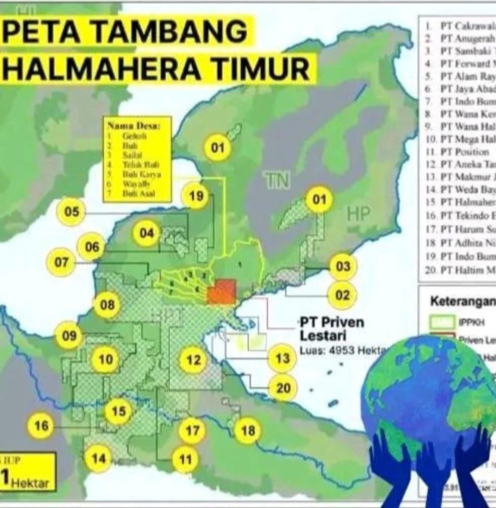 Tambang Nikel Non-CnC di Haltim Disorot, PA GMNI Tagih Ketegasan Pemerintah
