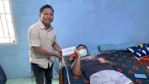 NHM Peduli Bantu Yusmin, Penderita Quadriplegia di Ternate