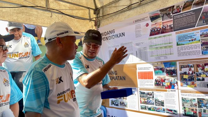 
 Wagub Malut Apresiasi Komitmen PPM NHM di Ajang Miners Fun Run 2025