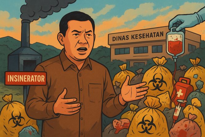 
 Limbah Medis Menumpuk, Pemkot Ternate Sibuk Lempar Tanggung Jawab