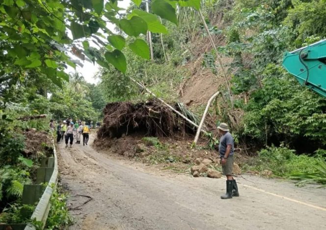 
 Jalur Payahe–Weda Tertutup Longsor, Gubernur Malut Siapkan Penanganan Permanen