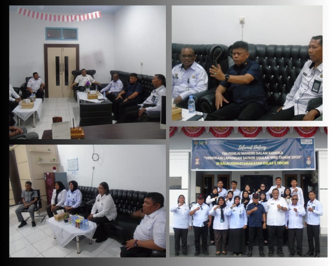 
 Kakanwil Ditjenpas Malut Kunjungi Bapas Tidore, Tekankan Pentingnya Sinergi dan Penyesuaian Tusi dengan KUHP Baru