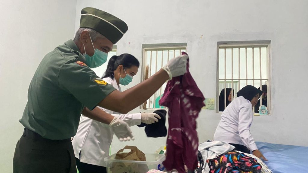 Lapas Perempuan Ternate Gelar Razia Gabungan TNI–Polri, Pastikan Zona Aman dari Narkoba dan Barang Terlarang