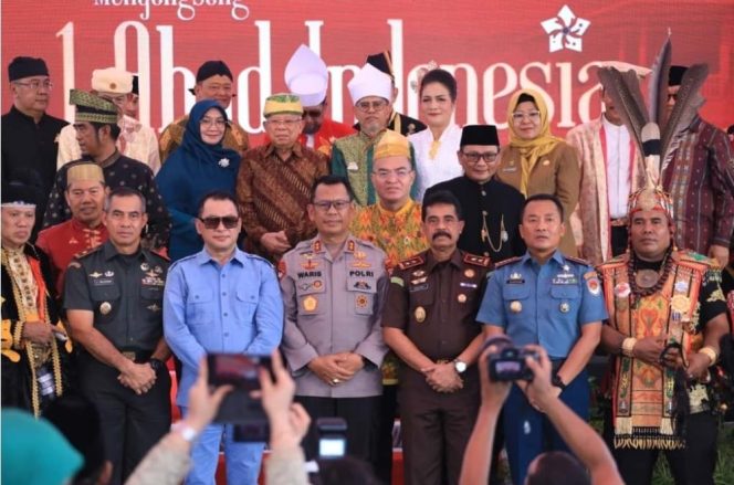 Kapolda Malut Dampingi K.H. Ma’ruf Amin dalam Deklarasi Forum Keberagaman Nusantara di Ternate