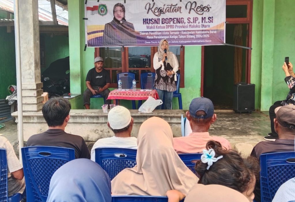 Husni Bopeng Serap Aspirasi Warga Tauro, Janji Kawal Isu Jalan Induk