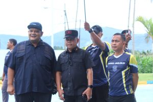 Kakanwil saat melakukan peninjauan