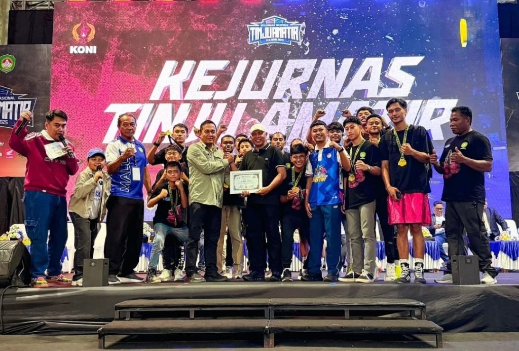 Pertina Maluku Utara Sabet Juara Umum Kejurnas Tinju Amatir 2025